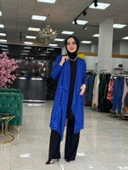 Pul Payet Hırka Saks Mavisi - 1