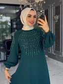 Mihriban Elbise Zümrüt - 3