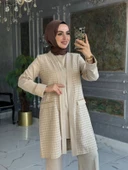 Üçlü Keten Takım Taş - 2