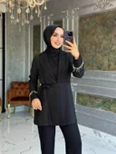 Eylül Ceket Takım Siyah - 2