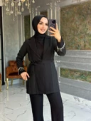 Eylül Ceket Takım Siyah - 4