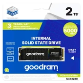 GoodRam PX600 2TB NVMe Gen4 5000/4200MB/s M.2 SSD - 3
