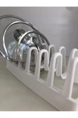 6 Bölmeli Tencere Kapak Rafı - Tencere Kapak Organizeri - 3