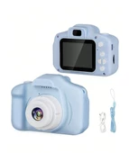 QASUL Kızlar/Erkekler için HD Dijital Video Kamera Oyuncakları Taşınabilir  Akıllı Çocuk Dijital Kamera - 1