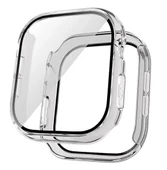 Apple Watch Series 10 ile Uyumlu 46 mm Ekran Koruyucu Kılıf Şeffaf - 1