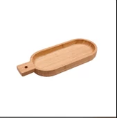 Bambu Sunum Tabağı Salata Meyve Çerez Kasesi - 1