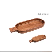 Akasya Sunum Tabağı Oval 33X13 CM 1 Adet - 2