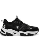 LUMBERJACK JOAO 4PR SİYAH BEYAZ COMFORT CASUAL ANATOMİK SPOR AYAKKABISI - 3