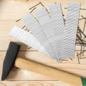 Zımba Teli F25 Sanayi Tipi 25 mm Makina Çivi Çivisi Süpürgelik Parke Ahşap Mdf Tel 5000 ADET - 2