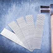 Zımba Teli F25 Sanayi Tipi 25 mm Makina Çivi Çivisi Süpürgelik Parke Ahşap Mdf Tel 5000 ADET - 5