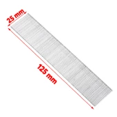 Zımba Teli F25 Sanayi Tipi 25 mm Makina Çivi Çivisi Süpürgelik Parke Ahşap Mdf Tel 5000 ADET - 3