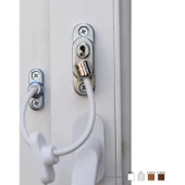 Anahtarlı Halatlı Pvc Kapı Pencere Emniyet Kilidi - 3