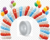 Balon Zinciri Yapma Aparatı ( 5 Metre ) - 2