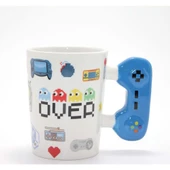 Porselen Game Over Kupa Bardak - 1