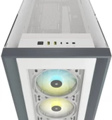 Corsair iCUE 5000X Tempered Glass RGB Beyaz USB 3.1 ATX Mid Tower Kasa (CC-9011213-WW) - 2