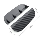 Araba Ayna Yağmur Koruyucu Siper Karbon Desenli - 5