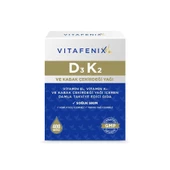 Vitafenix D3K2 ve Kabak Çekirdeği Yağı 400 Damla - 1