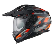 NEXX X.WED 3 TRAILMANIA MAT GRİ-TUTUNCU KASK - 1