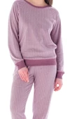 Feyza Kadın Uzun Kol Pijama Takımı 4928 thumbnail 3
