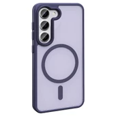 Samsung Galaxy S24 FE Kılıf Kablosuz Şarj Özellikli Mat Arka Yüzey Sio Kapak thumbnail 2