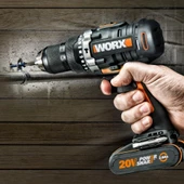 WORX WX352.9 Şarjlı Darbeli Matkap (Akü Dahil Değildir) 20Volt - 3