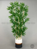 BİÇİÇEK   Yapay Bambu Ağacı 140cm lux saksı - 5