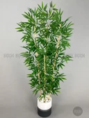 BİÇİÇEK   Yapay Bambu Ağacı 140cm lux saksı - 8