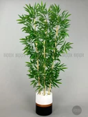 BİÇİÇEK   Yapay Bambu Ağacı 140cm lux saksı - 1