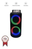 Torima KTS-1296 Siyah Telefon Tutacaklı RGB Ledli Taşınabilir Bluetooth Hoparlör Parti Speaker thumbnail 1