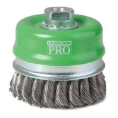 Osborn Pro İnox Vidalı Çanak Tel Fırça D80 M14 - 1