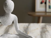 HİÇKİMSE: Sentinel - Koruyuculuğun Minimalist Simgesi Biblo Heykel (15 cm) - 4