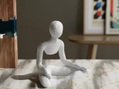 HİÇKİMSE: Sentinel - Koruyuculuğun Minimalist Simgesi Biblo Heykel (15 cm) - 2