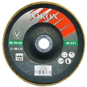 Nikon Alüminyum Oksit Flap Disk 180mm 100 Kum 20 Adet - 1