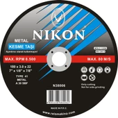 Nikon Metal Flex Kesme Taşı Düz 300x3.0x25.4mm 25 Adet - 1