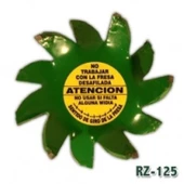 Macroza RZ-125 Freze Bıçak 40x40 mm - 1