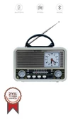 Torima Ns-03 Gold Nostajik Radyo Bluetooth Hoparlör - 1
