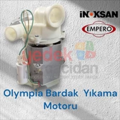 Empero Bardak Yıkama  Makinesi Yıkama Motoru (OLYMPİA) İnoksan bym042 uyumlu - 1