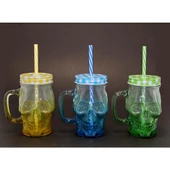 Tekli Cam Kurukafa Kupa Bardak Pipetli thumbnail 1