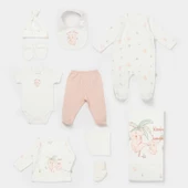 Bibaby Biorganic Koala Jungle 10'lu Hastane Çıkış Seti 63226 Pembe - 1
