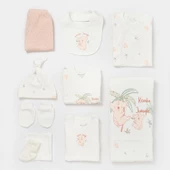 Bibaby Biorganic Koala Jungle 10'lu Hastane Çıkış Seti 63226 Pembe - 2