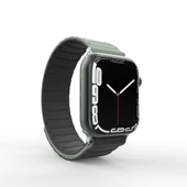 Gpack Apple Watch Series 3 4 5 44mm Kordon Strap Mıknatıs Kayış Silikon KRD122 - 3