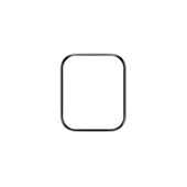 Gpack Apple Watch 10 42mm Uyumlu Ekran Koruyucu Çizilmeyi Önleyici First Class PMMA Pet Siyah - 1