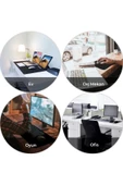 SonicTouch Ejderha Temalı Pürüzsüz Yüzey Kaymaz Taban Dikişsiz Kenar Gamer Oyuncu Mouse Pad 19x23cm - 6