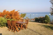 Muğla Side Ahşap Bahçe Takımı: 80x180 Uzayan Masa + 4 Katlanır Sandalye - 2