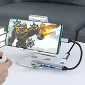 PrimeX PX-TYP060 4 Port Type-C USB3.0 Çoklayıcı, 4 Port Type C USB Çoklayıcı, Type C + USB3.0 Çoklayıcı - 9