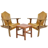 Salda Adirondack Katlanır Ahşap Bahçe Koltuğu - Katlanır Sandalye thumbnail 5