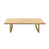 Üsküdar Ahşap Sehpa 155X78 - Kestane Grubu Bahçe Balkon Sehpası - 1