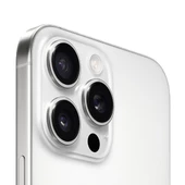 Bİ METAL RİNG IPHONE 16 PRO/16 PRO MAX BEYAZ KAMERA KORUYUCU - 2