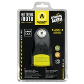 Auvray B-LOCK 14 ÇELİK ALARMLI DİSK KİLİDİ 14mm 120db SRA Sertifikalı BLA14BYCAUV - 3