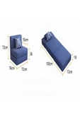 GOOD NİGHT Twix Tek Kişilik Katlanır Yataklı Koltuk 72cm - 2